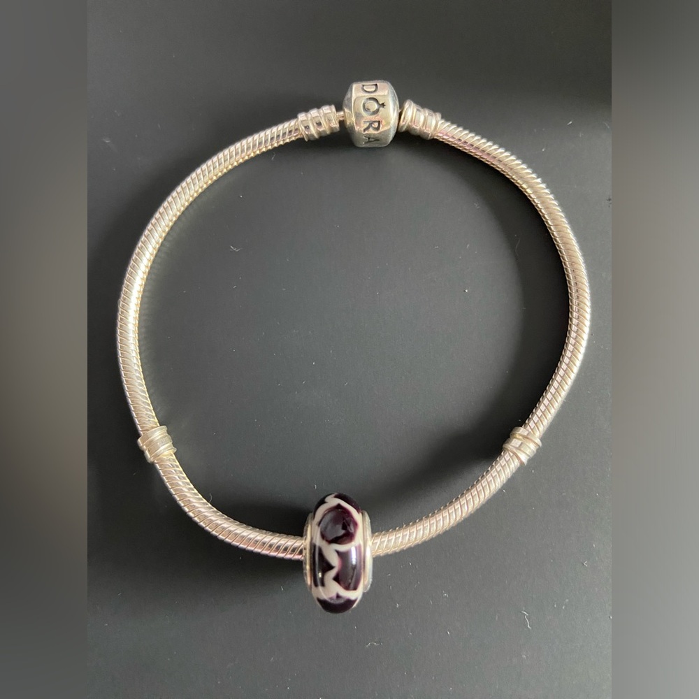 NEW PANDORA Bracelet With Charm